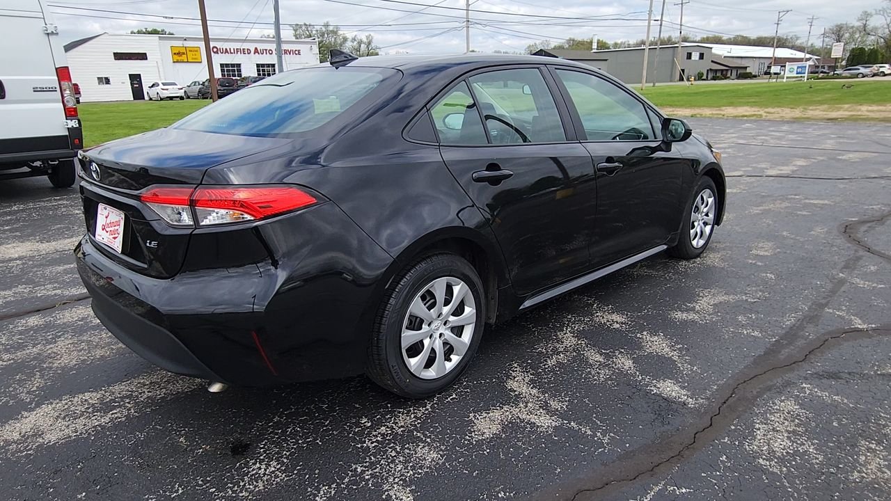 Used 2024 Midnight Black Metallic Toyota LE image 8