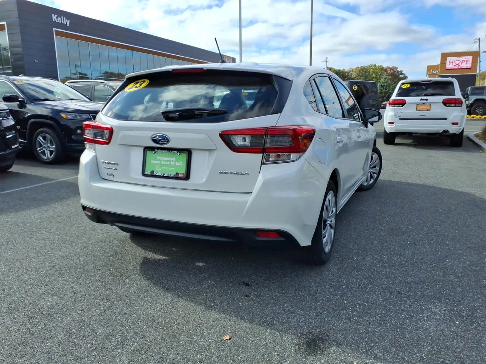 Certified Used 2023 Crystal White Pearl Subaru  image 8