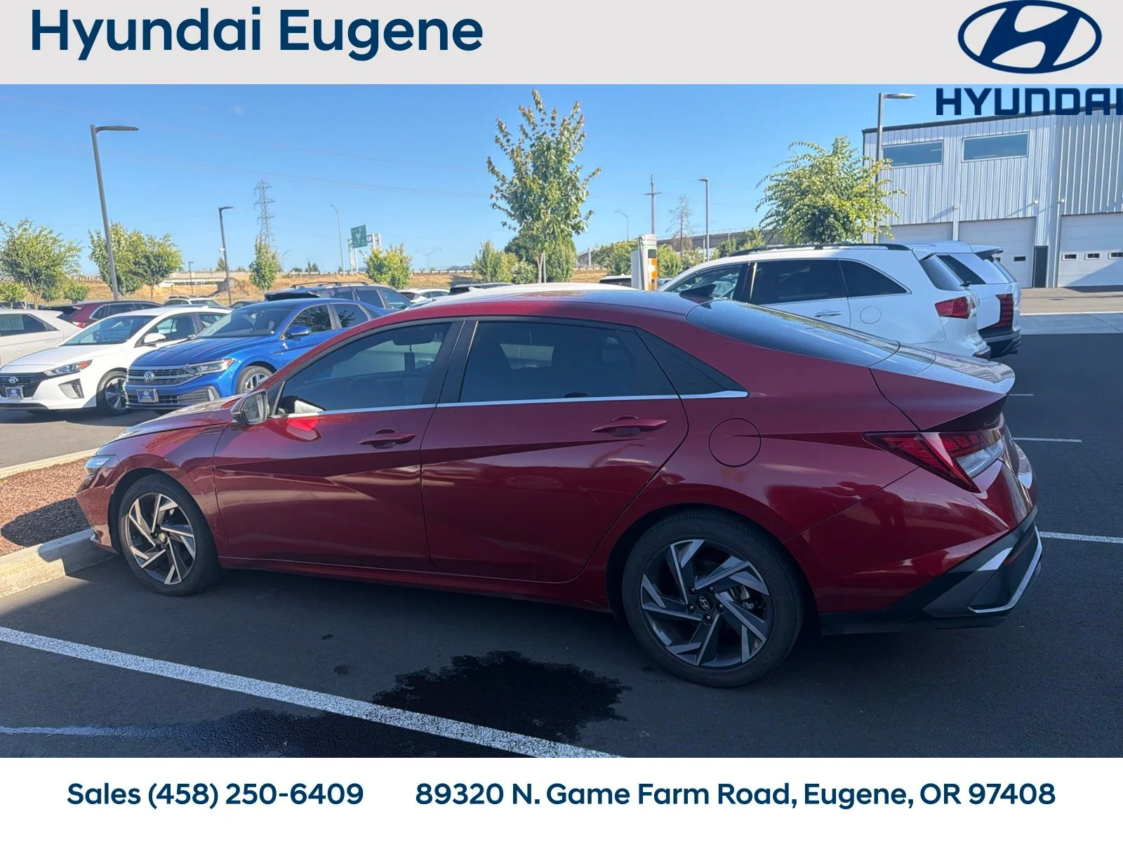 Used 2025 Red Hyundai Limited image 7