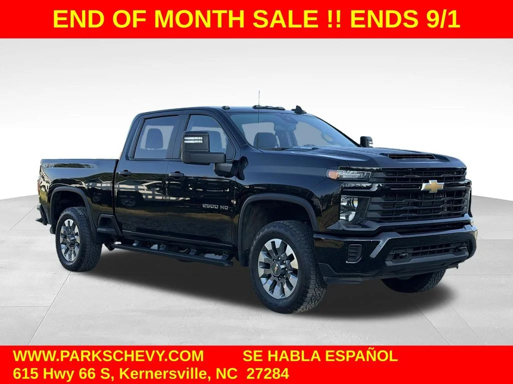 Used 2024 Black Chevrolet Custom image 1