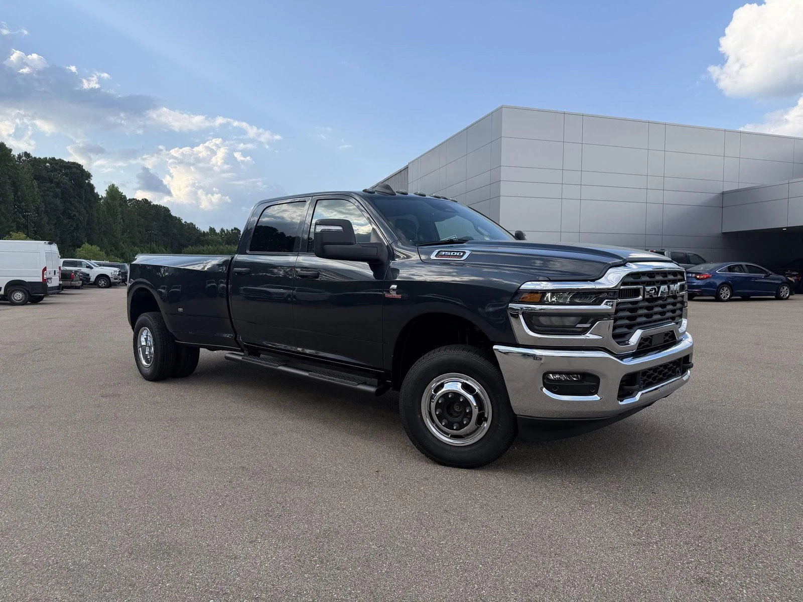 New 2026 Forged Blue Metallic Exterior Paint RAM Tradesman image 3