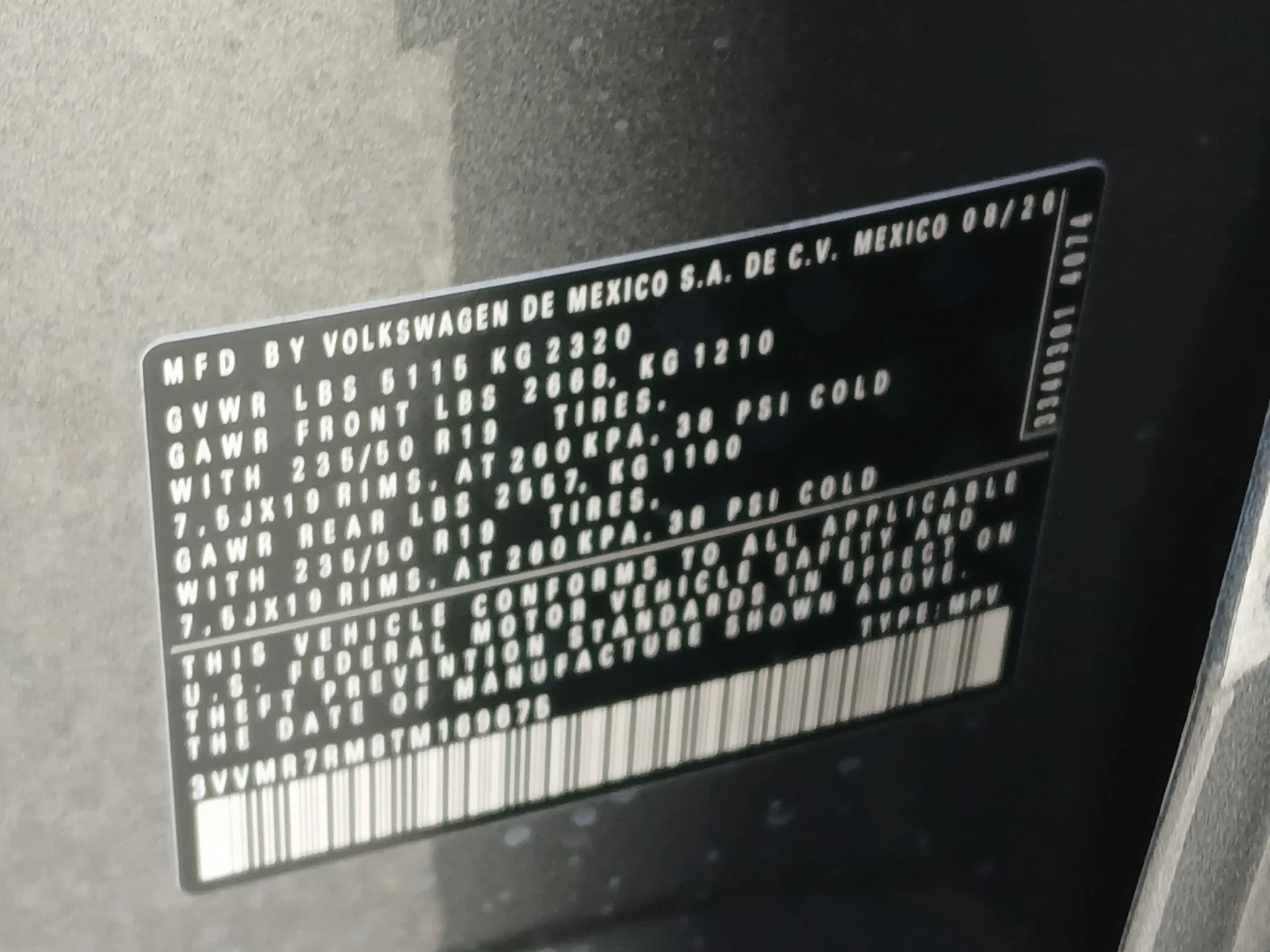 Vehicle thumbnail