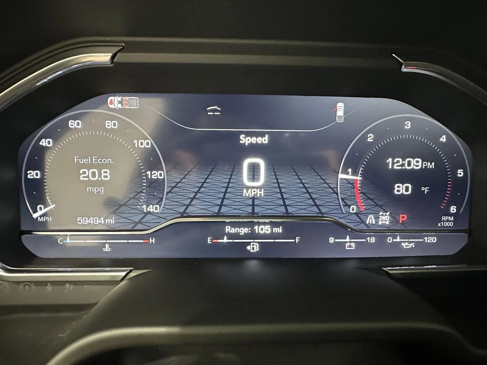 Used 2025 Thunderstorm Gray GMC Denali image 10