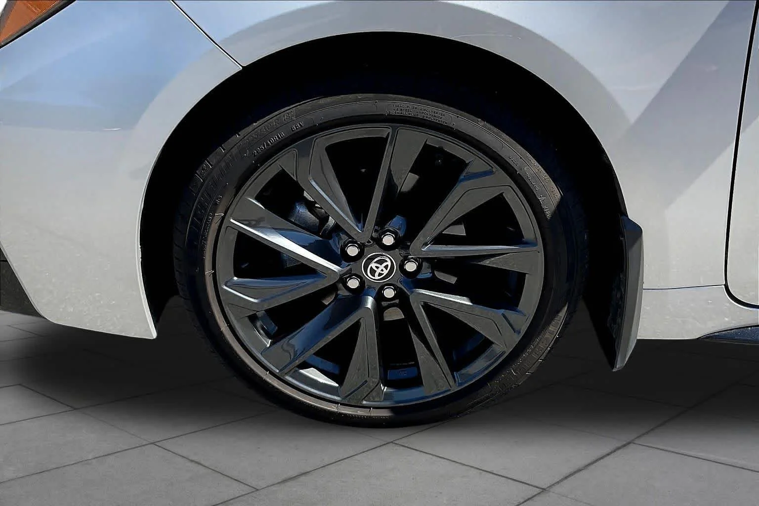 Used 2025 Classic Silver Metallic Toyota SE image 11