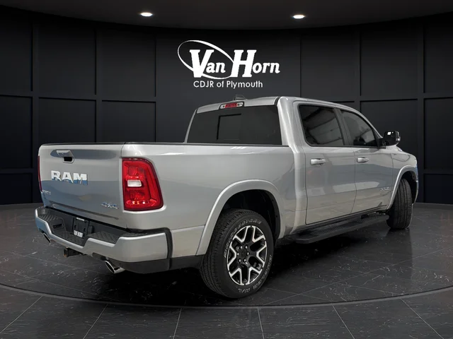 Used 2025 Billet Silver Metallic Ram Laramie image 7
