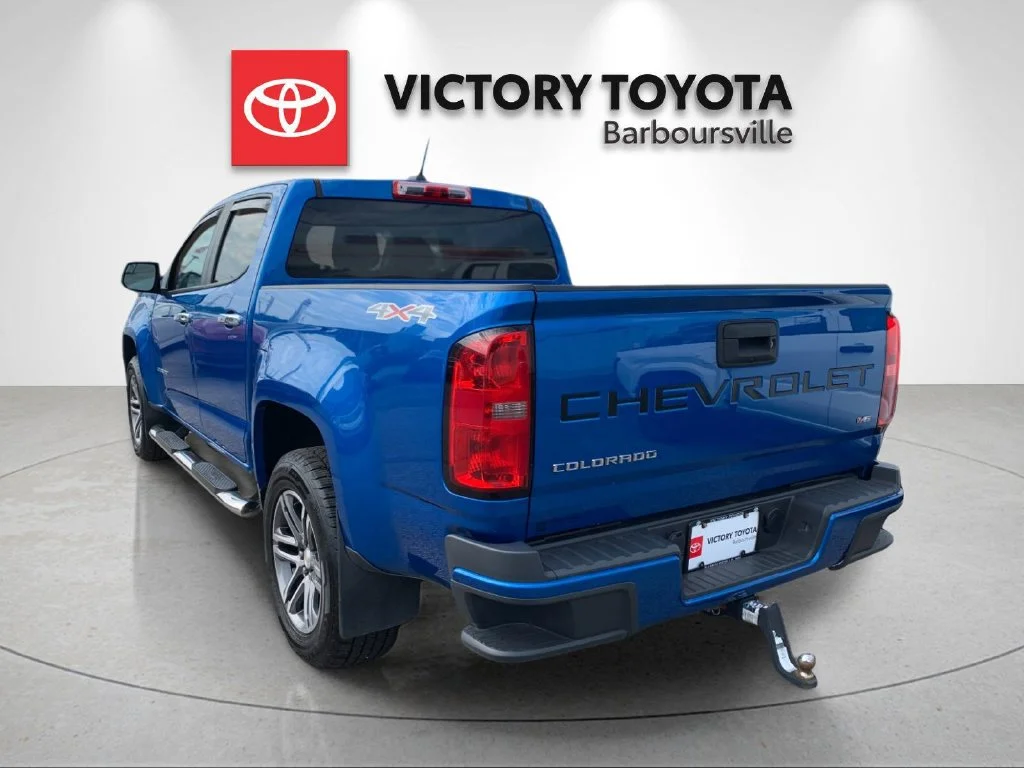 Used 2021 Blue Chevrolet Work Truck image 3