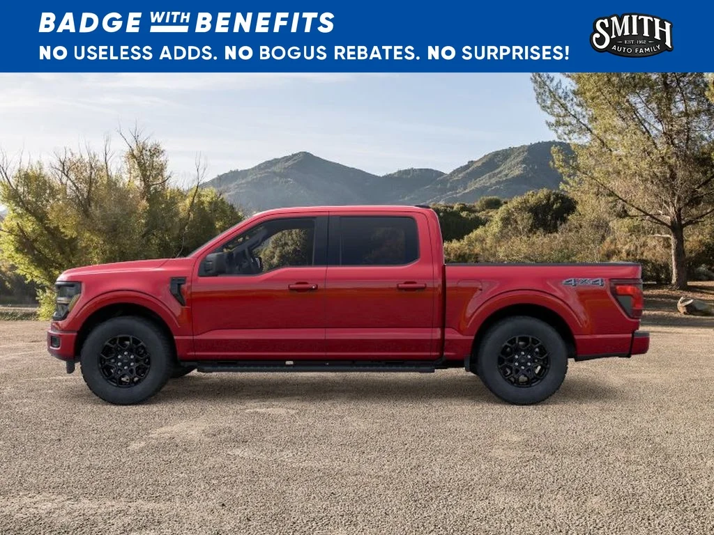 New 2026 Ruby Red Metallic Tinted Clearcoat Ford XLT image 4