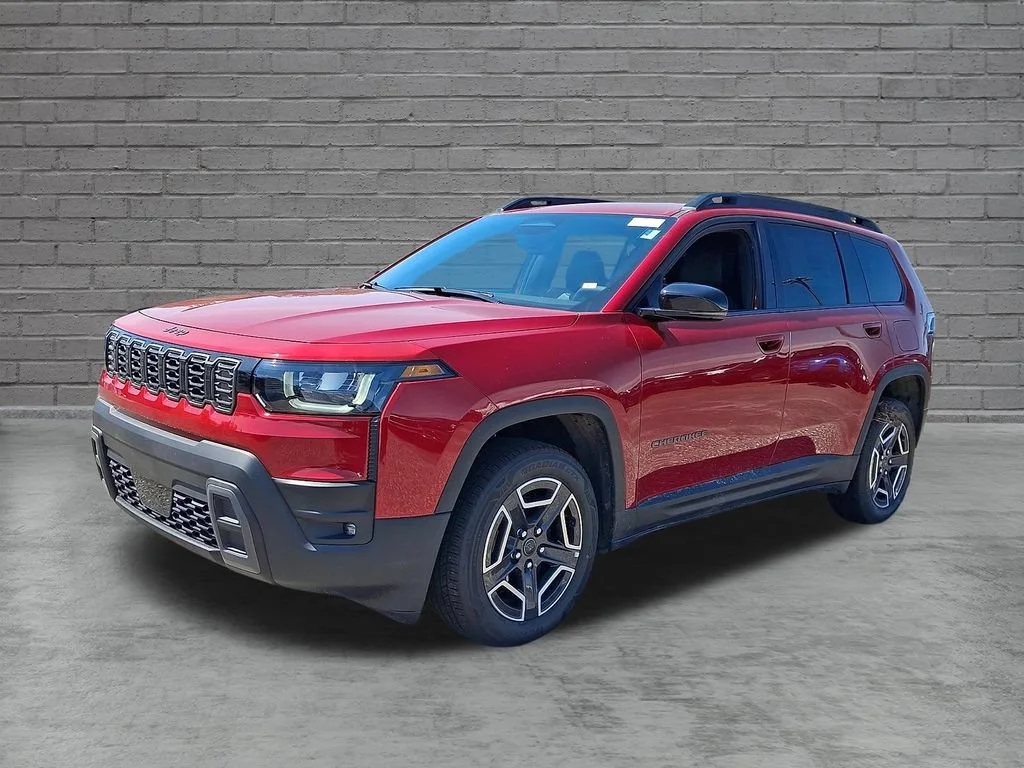 New 2026 Red Hot Pearlcoat Jeep Limited image 4