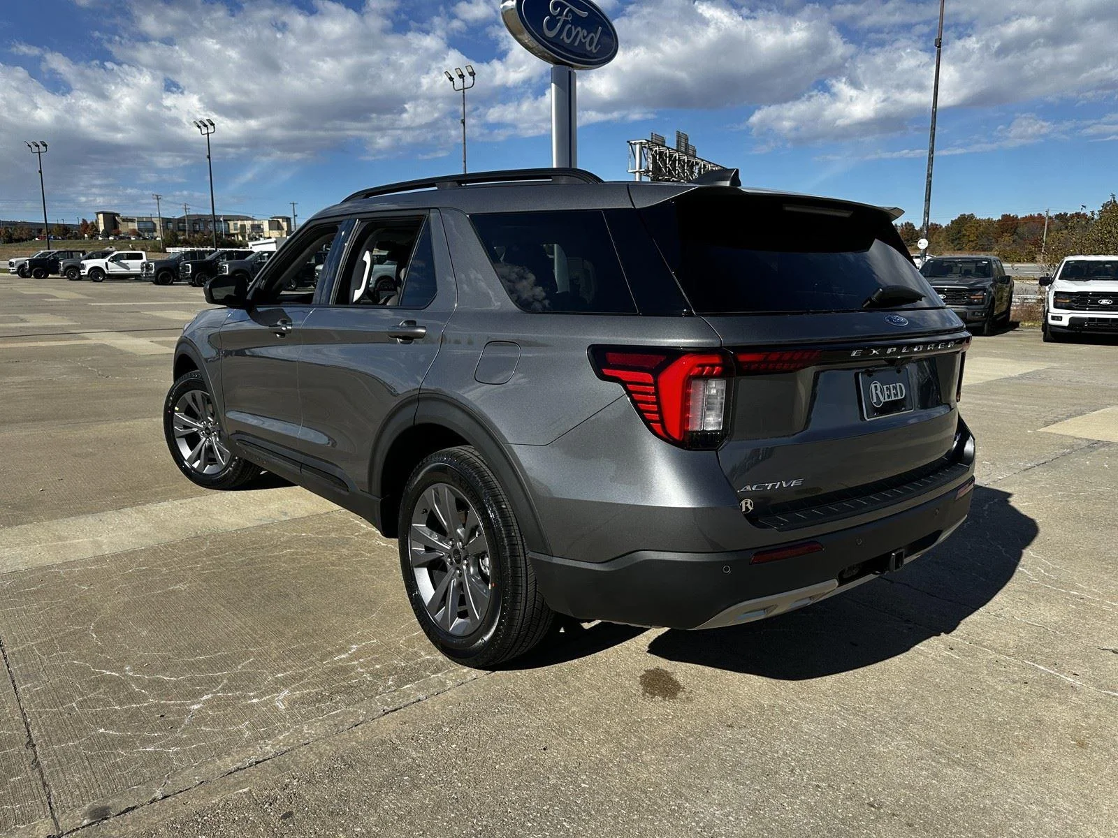 New 2026 Carbonized Gray Metallic Ford Active image 7