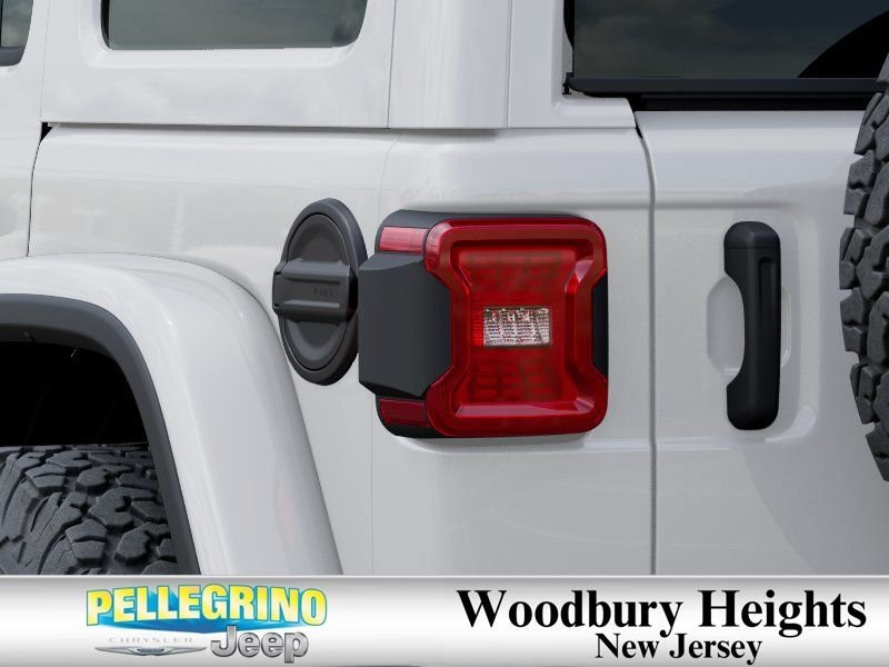 New 2026 Bright White Clear-Coat Exterior Paint Jeep Rubicon X image 9