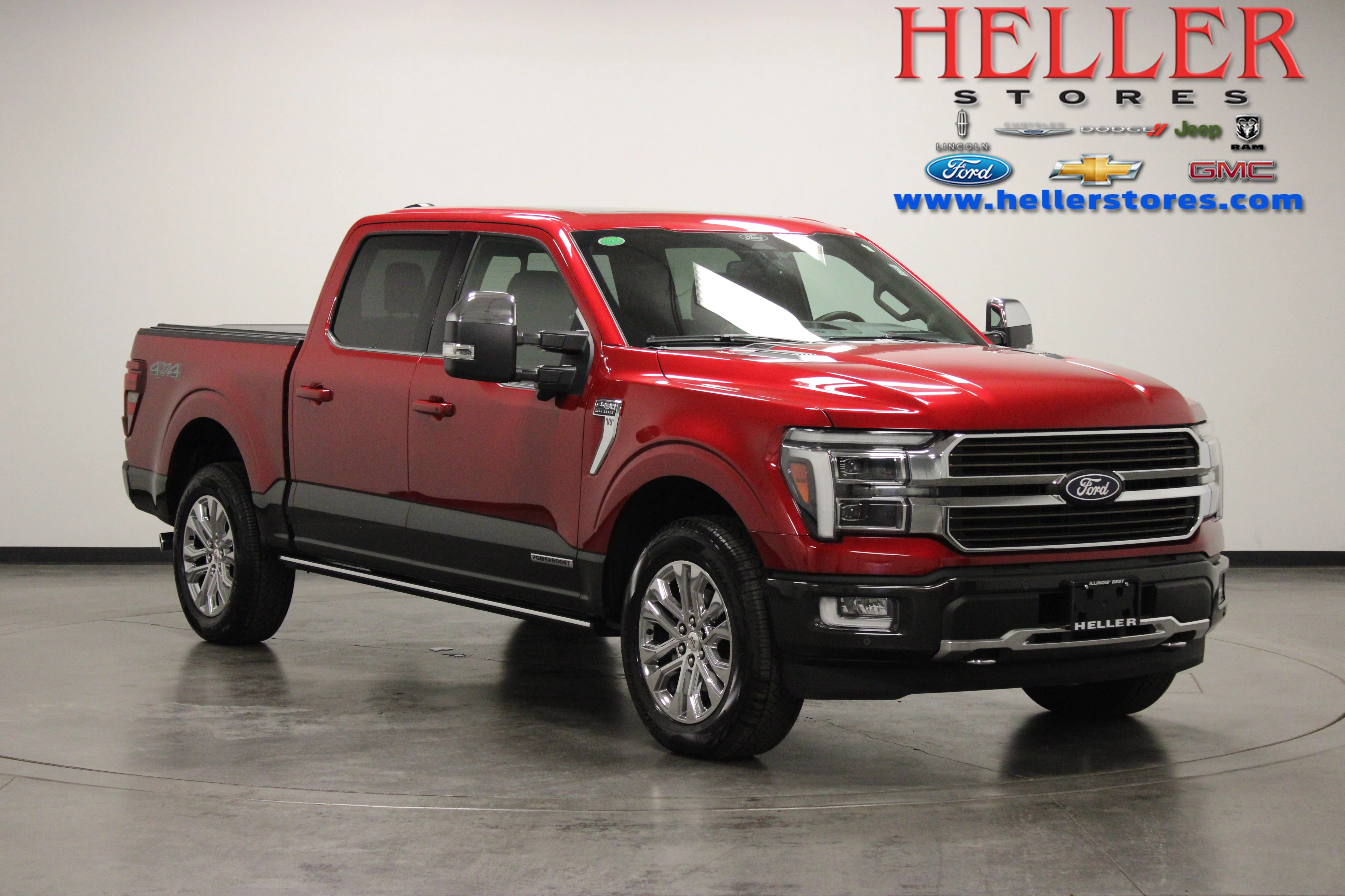 Used 2024 Rapid Red Metallic Tinted Clearcoat Ford King Ranch image 1