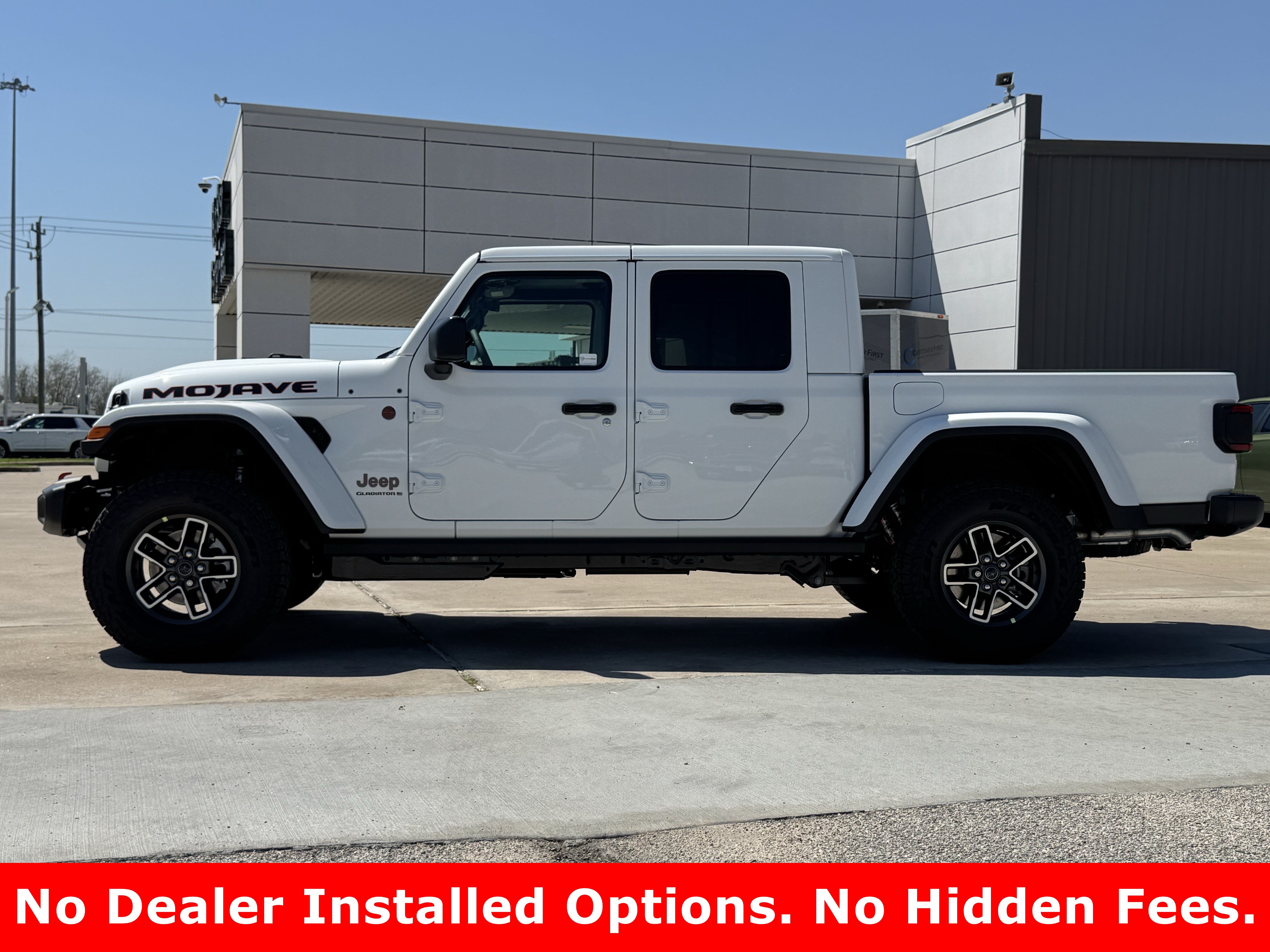 New 2026 Bright White Clear-Coat Exterior Paint Jeep Mojave image 6