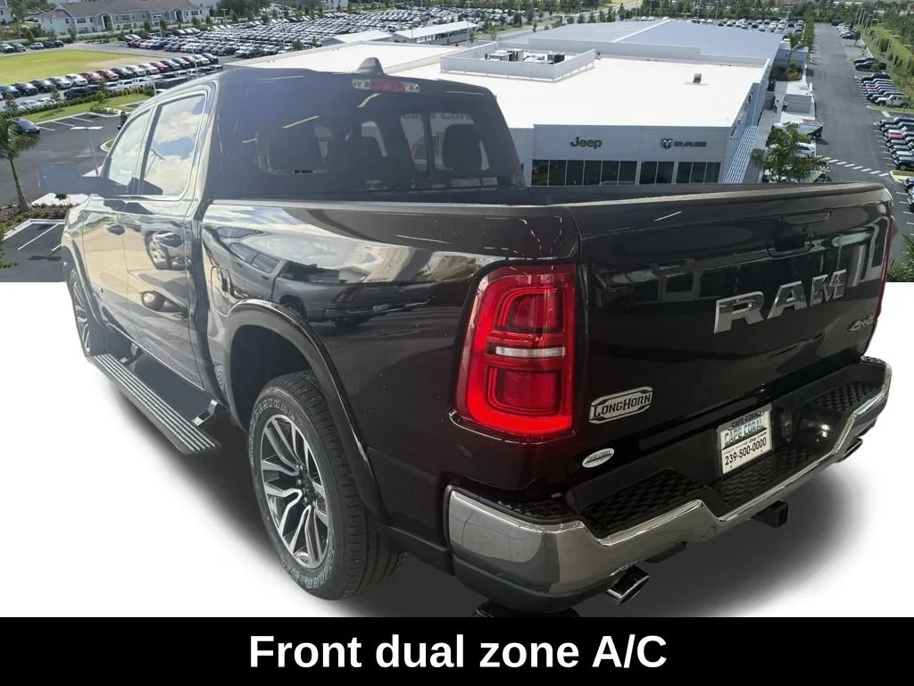 New 2026 Diamond Black Crystal Pearl-Coat Exterior Paint RAM Limited Longhorn image 6