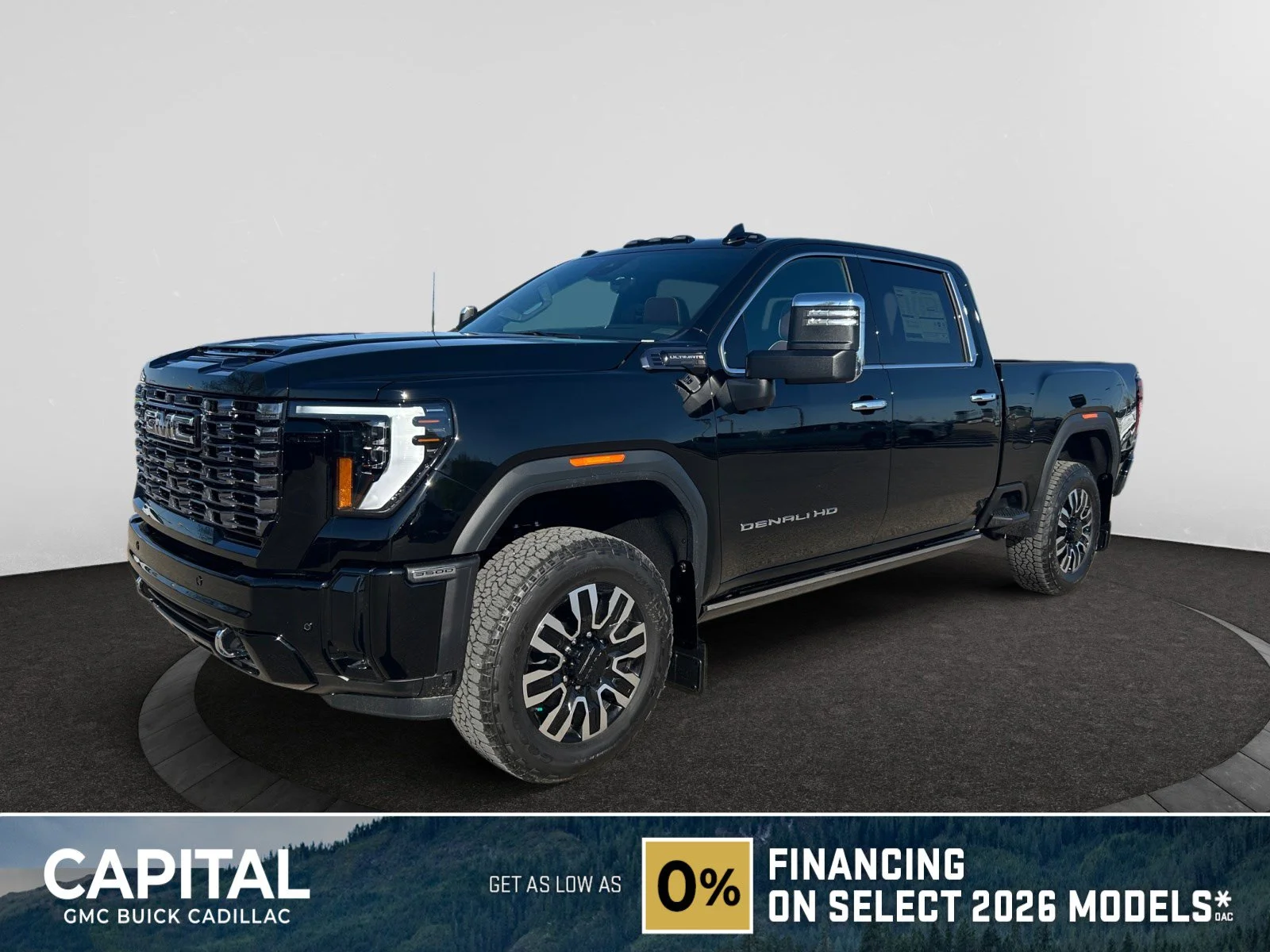 New 2026 Onyx Black GMC Denali Ultimate image 1