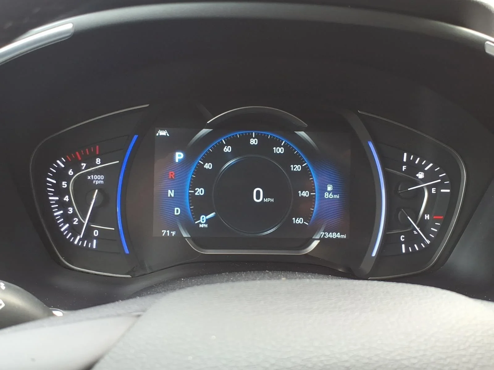 Used 2020 Lava Orange Hyundai Limited image 14