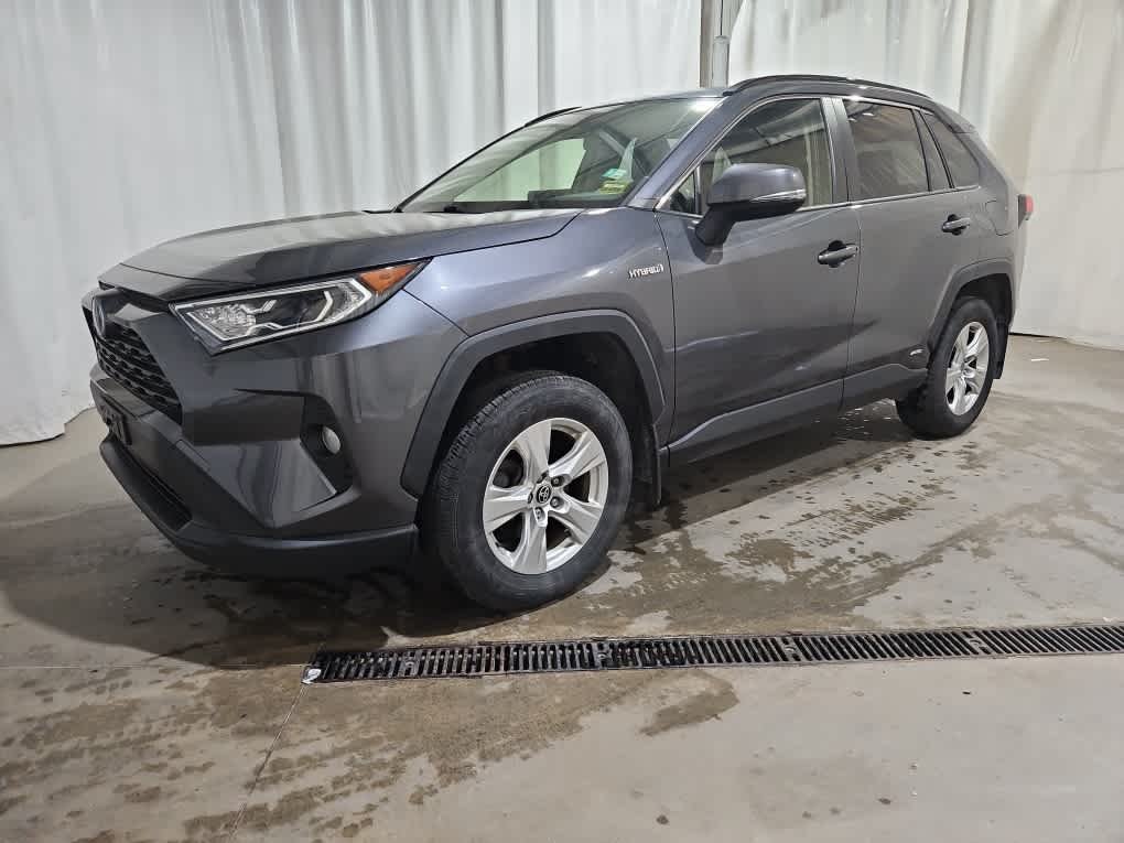 Used 2020 Magnetic Gray Metallic Toyota Hybrid XLE image 2