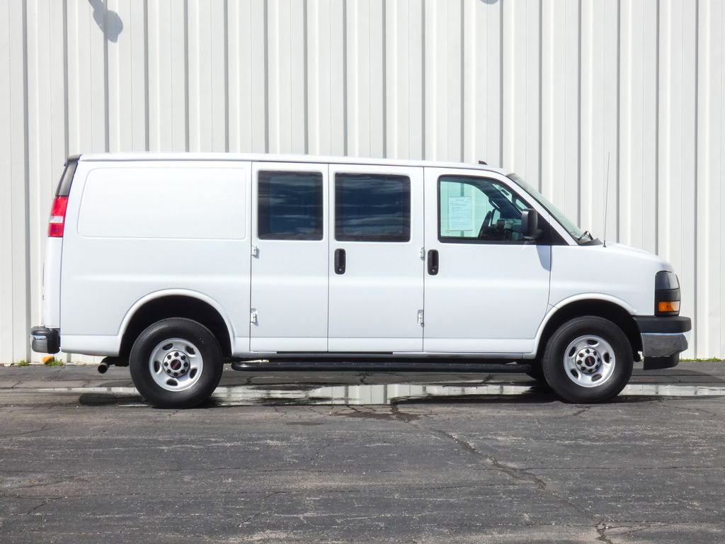 Used 2023 GMC Savana Cargo Work Van with VIN 1GTW7AFP3P1139088 for sale in Kansas City