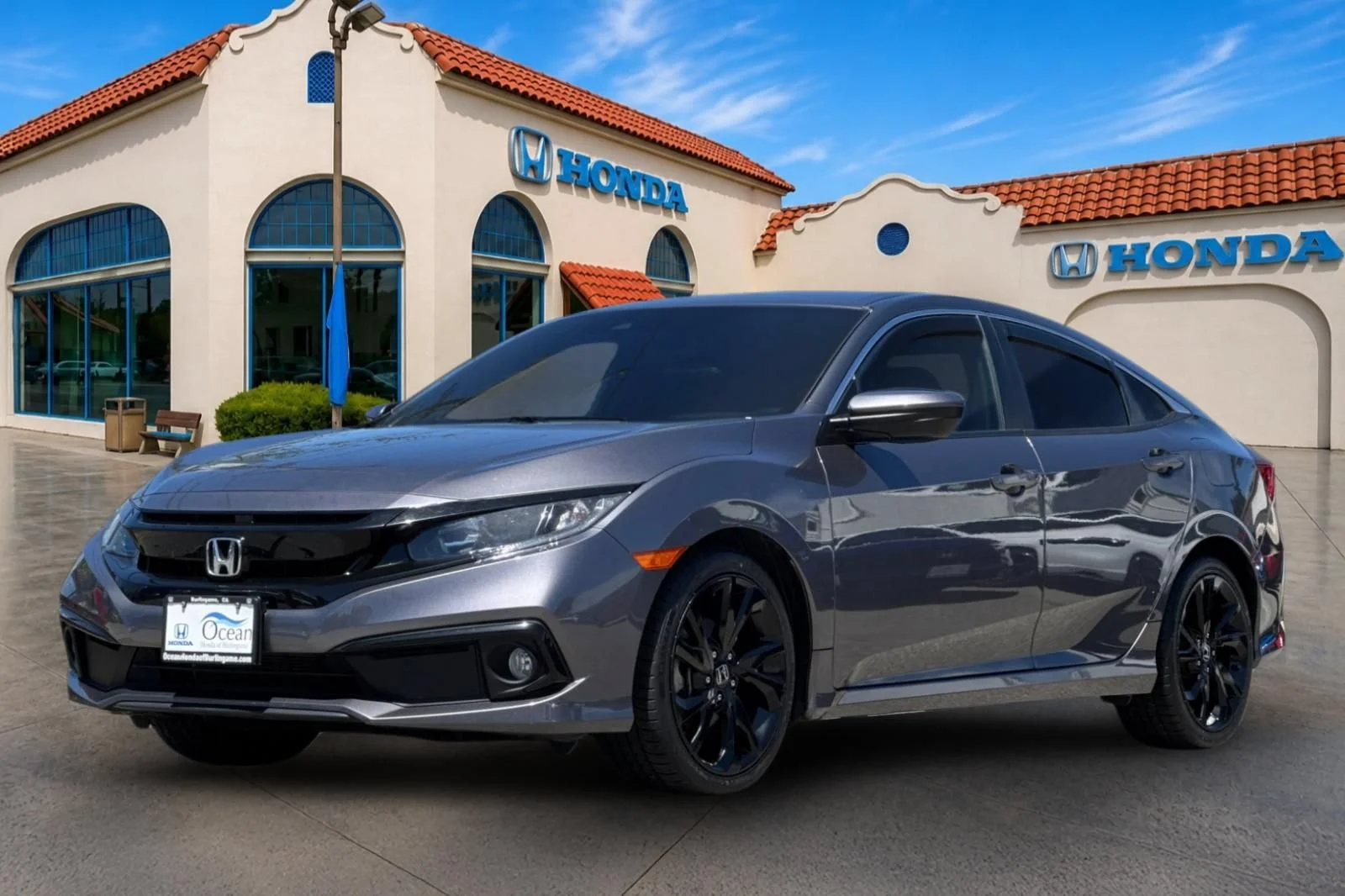 Certified Used 2021 Modern Steel Metallic Honda Sport image 48