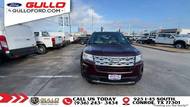 Certified Used 2018 Burgundy Velvet Metallic Tinted Clearcoat Ford XLT image 3