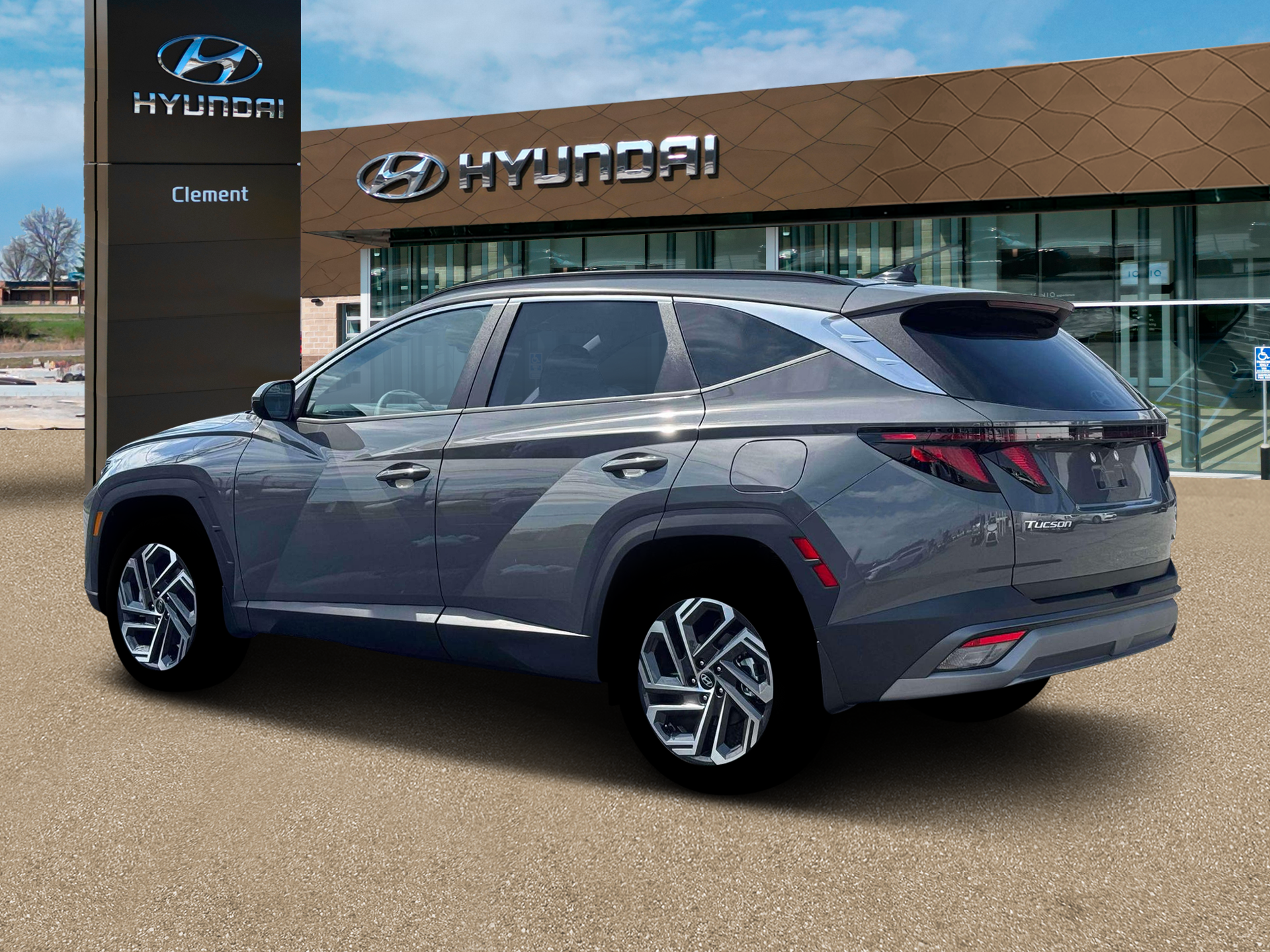 New 2026 Gray Hyundai SEL Plus AWD image 4