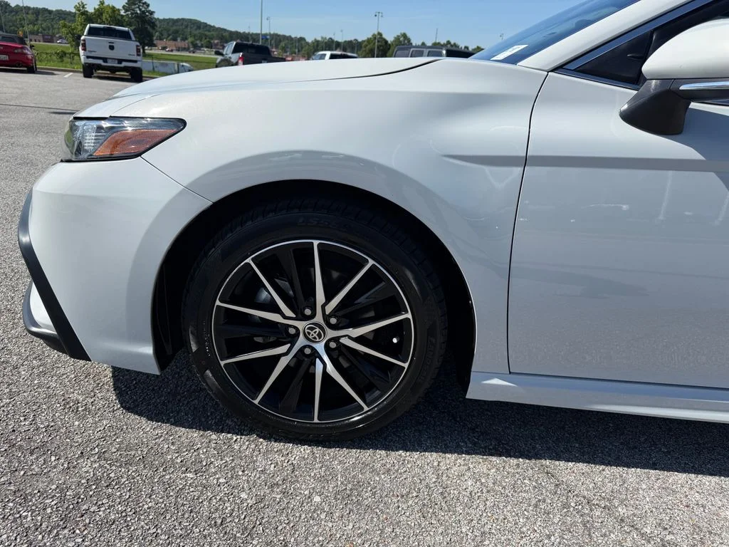 Used 2024 White Toyota SE image 20