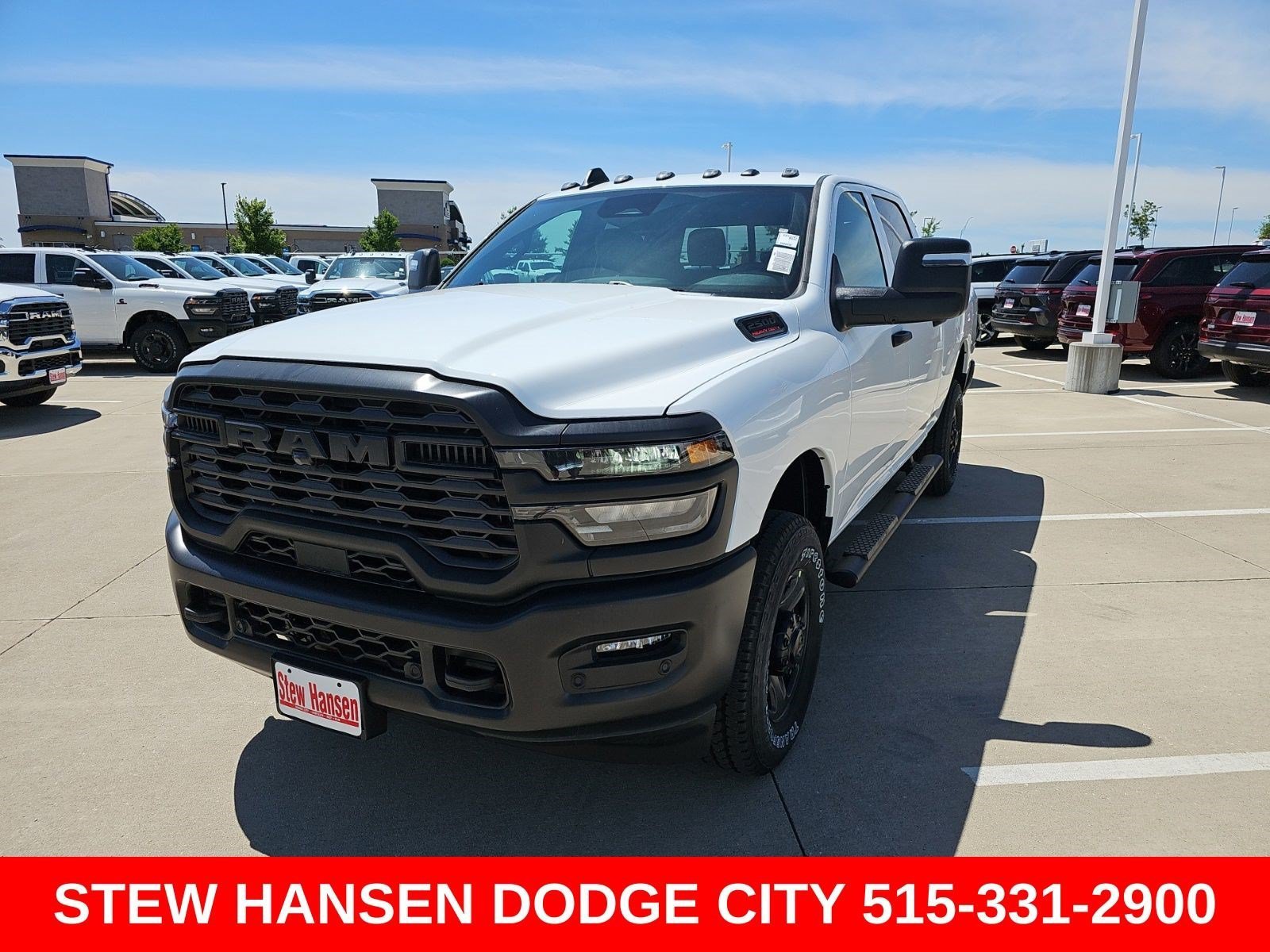 New 2026 Bright White Clearcoat Ram Tradesman image 1