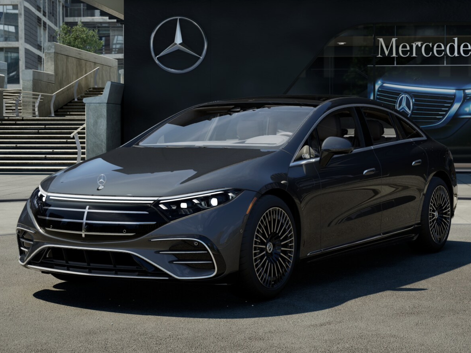 New 2026 Graphite Grey Metallic Mercedes-Benz 580 image 1