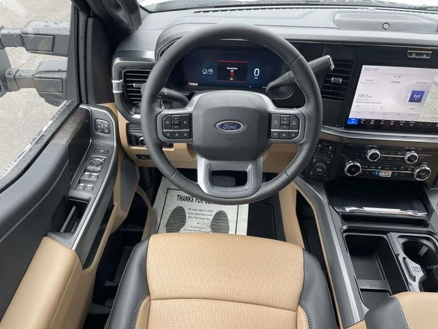 New 2026 Star White Metallic Tri-Coat Ford F-250® Lariat® image 12