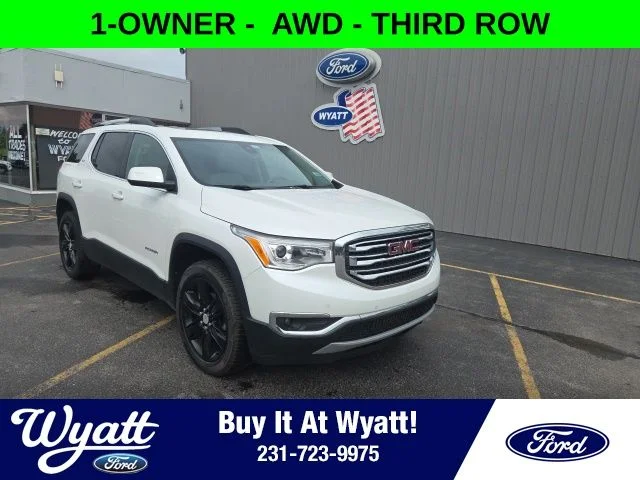 Used 2019 White GMC SLT-2 image 1