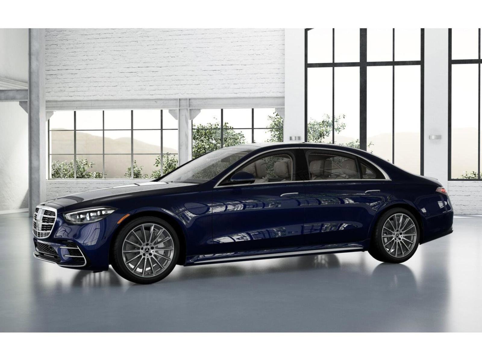 New 2026 MANUFAKTUR Mystic Blue Metallic Mercedes-Benz S 580 image 37