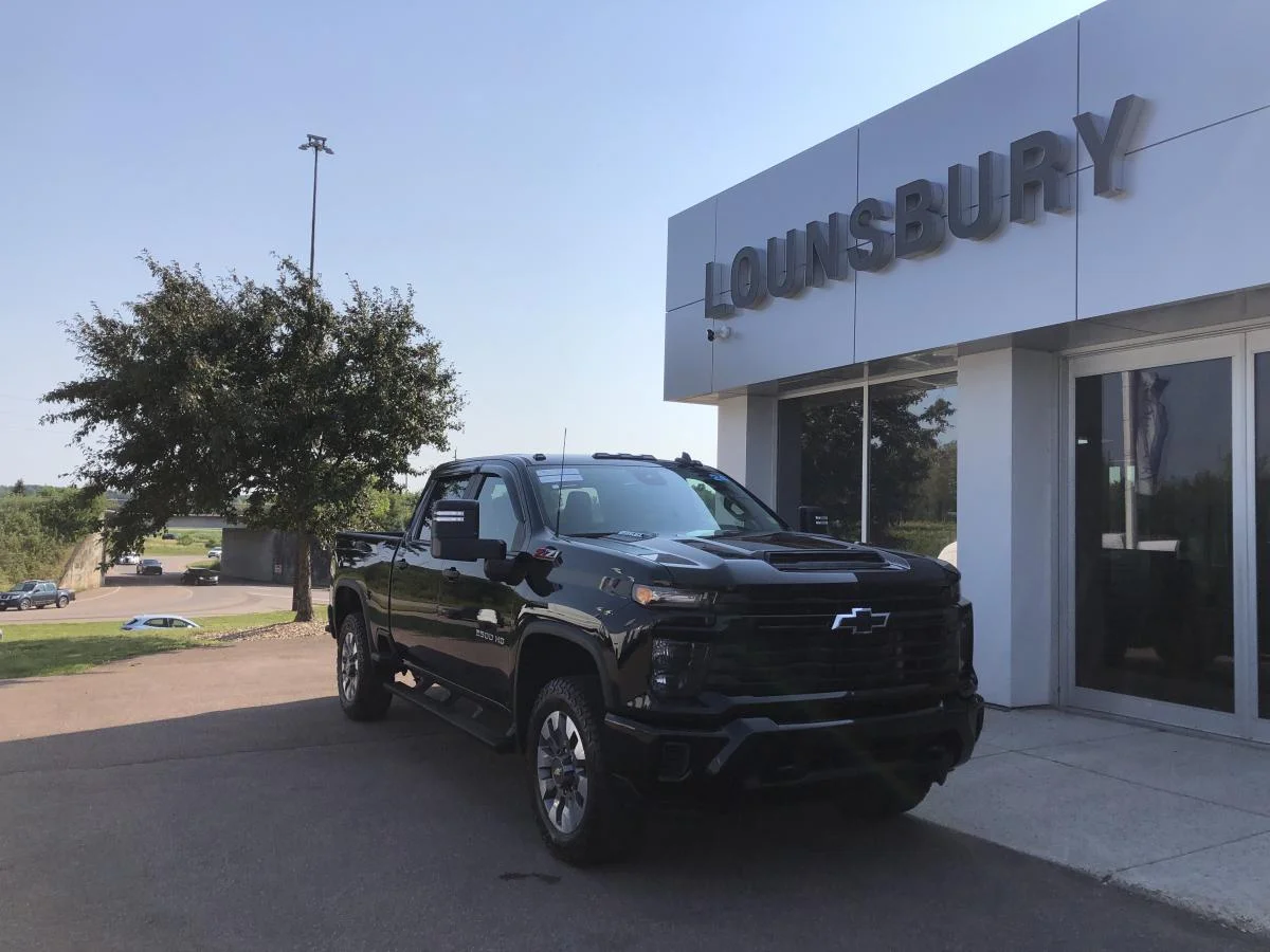 Used 2024 Black Chevrolet 4WD Crew Cab 159" Custom Z71 image 3