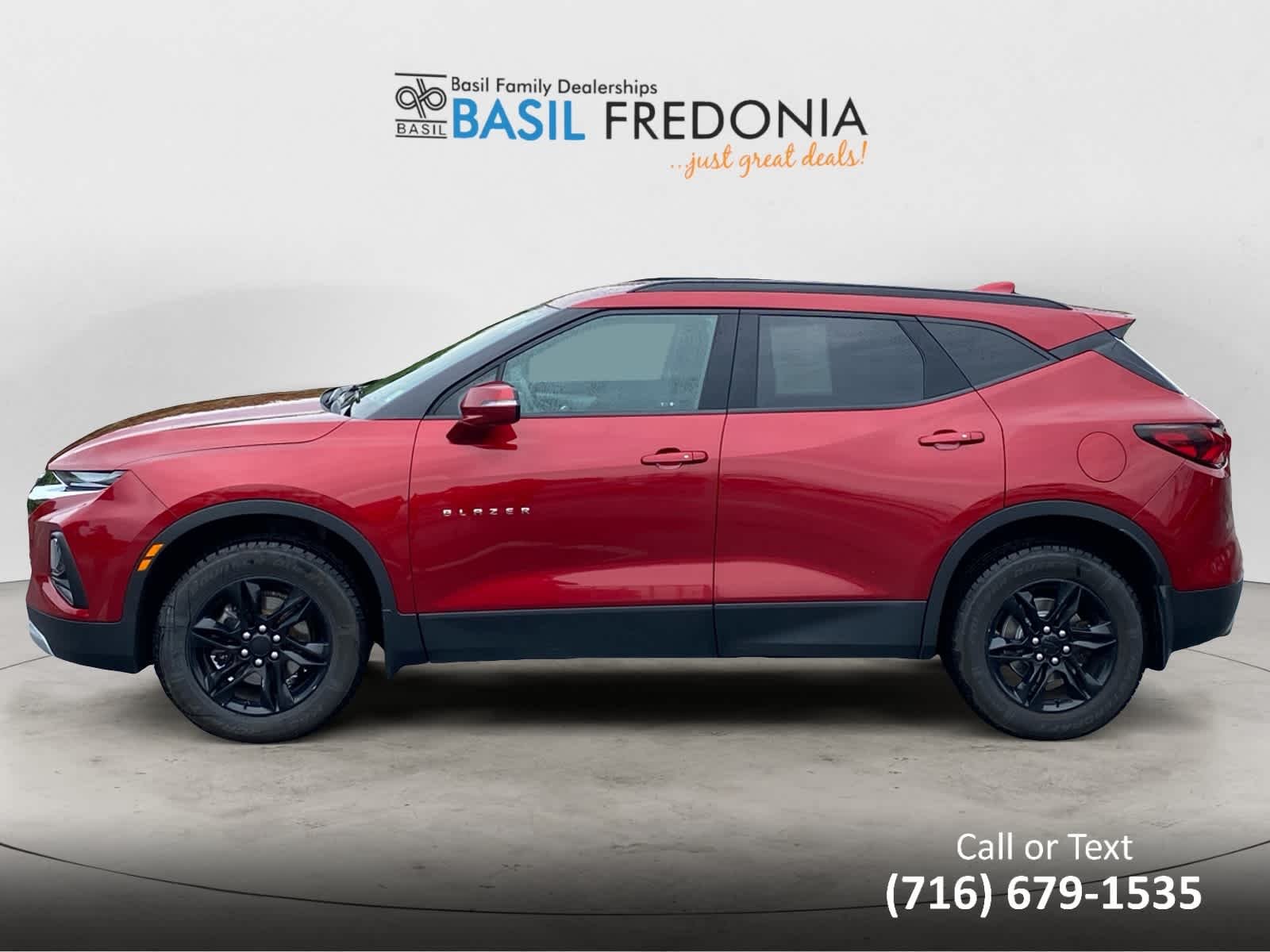 Used 2021 Chevrolet Blazer 2LT with VIN 3GNKBHR40MS554362 for sale in Fredonia, NY
