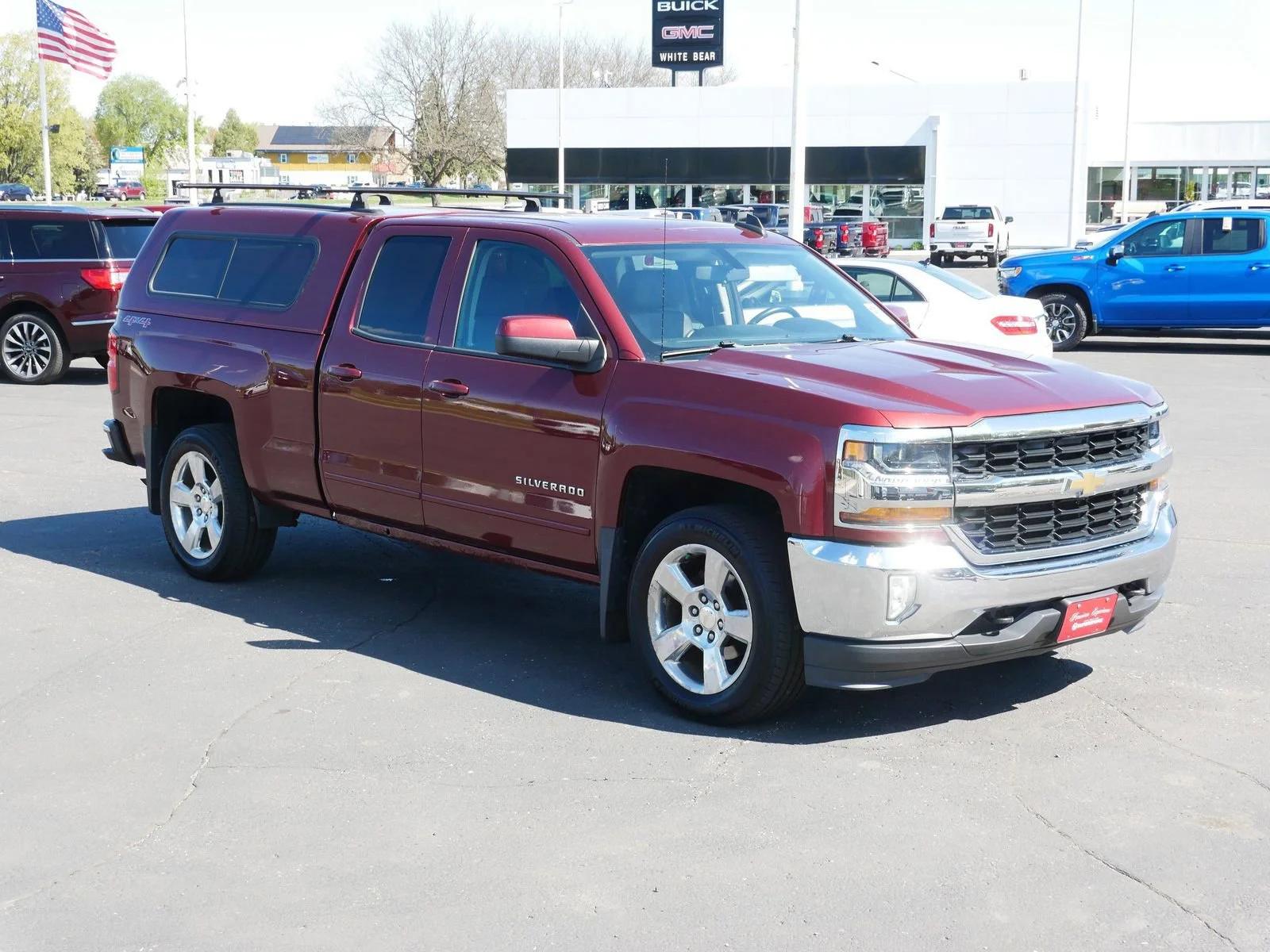 Used 2016 Chevrolet Silverado 1500 LT with VIN 1GCVKREC4GZ346646 for sale in White Bear Lake, Minnesota