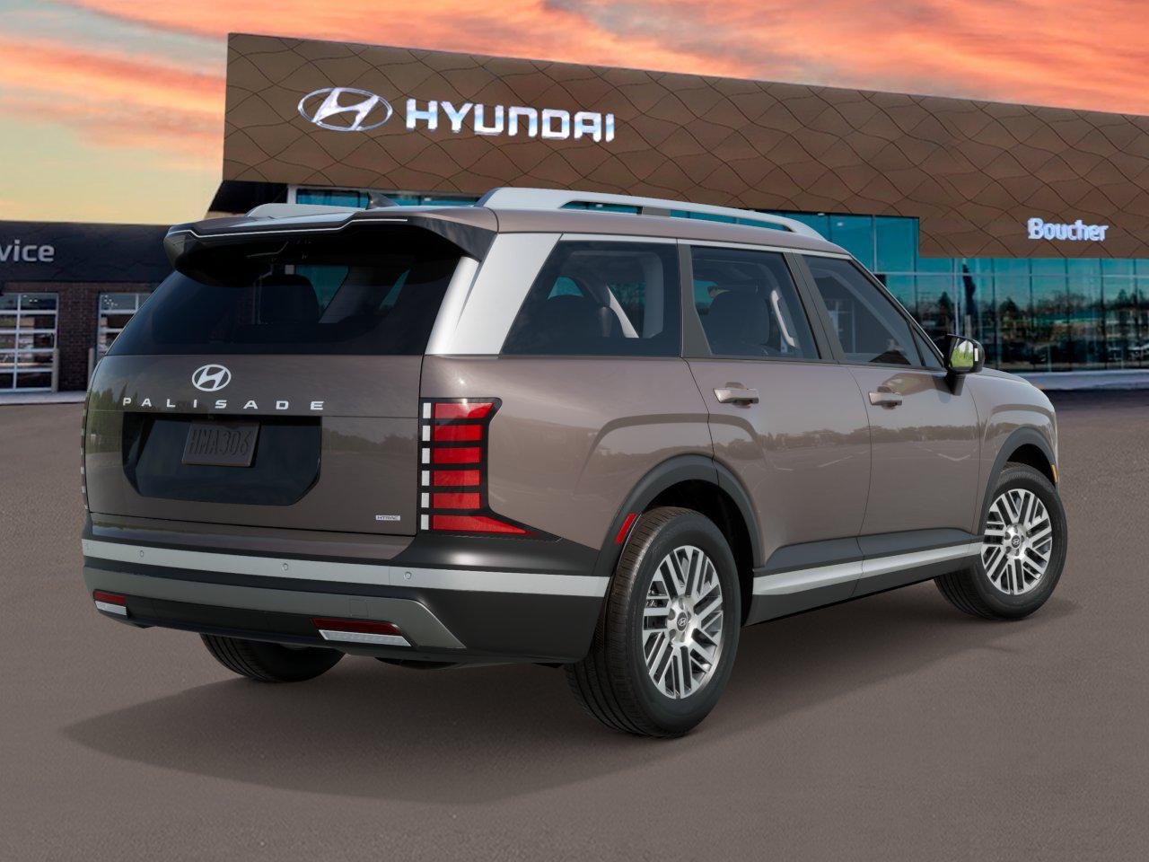 New 2026 Cast Iron Brown Pearl Hyundai SEL AWD image 4