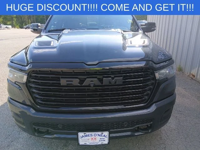 New 2026 Forged Blue Metallic Exterior Paint RAM Laramie image 14