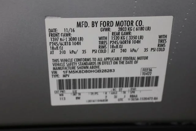 Used 2017 Silver Ford XLT image 29
