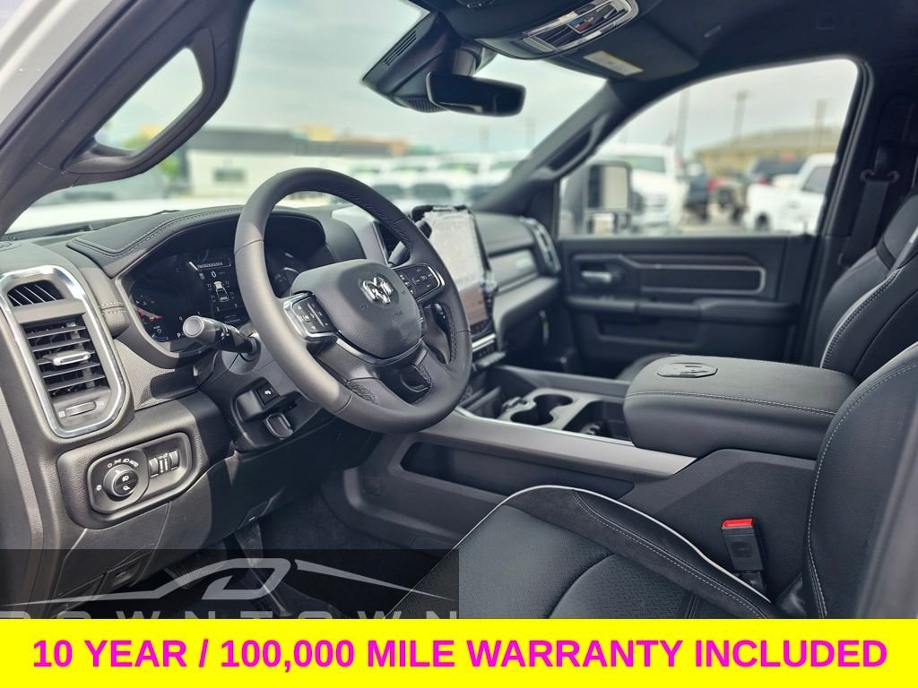 New 2026 Bright White Clear-Coat Exterior Paint RAM Laramie image 17