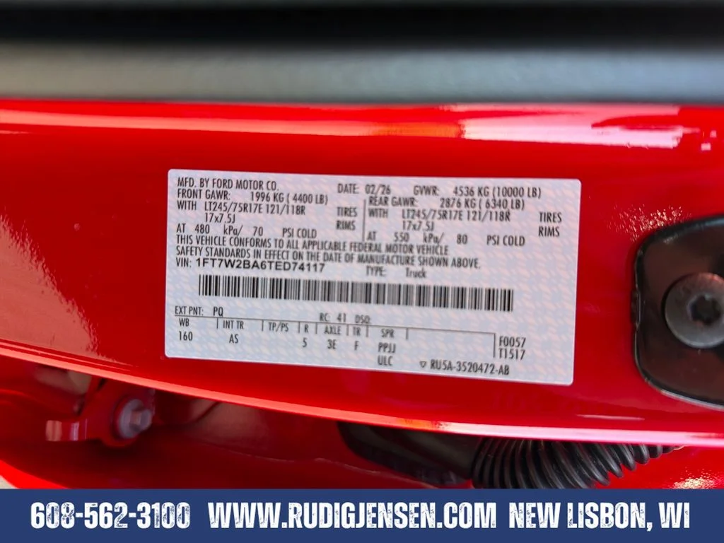 New 2026 Red Ford XL image 28