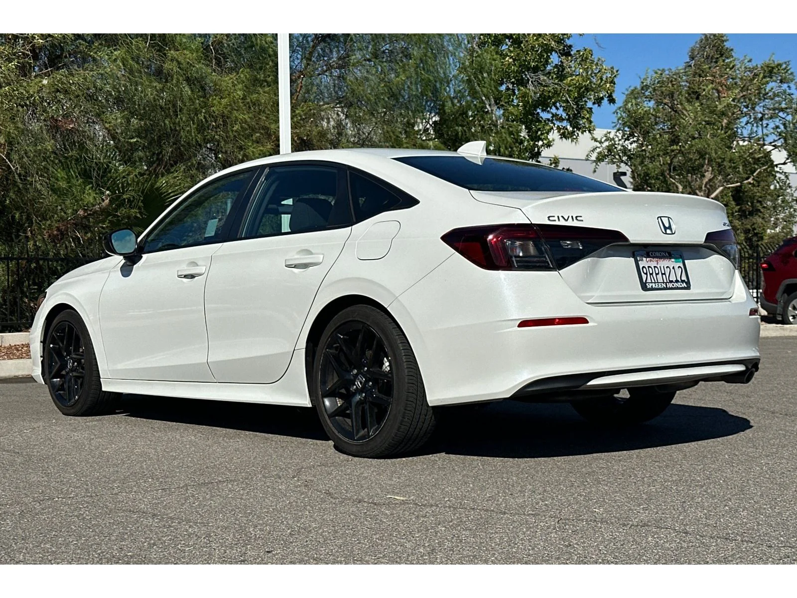 Used 2025 Platinum White Pearl Honda Sport image 3