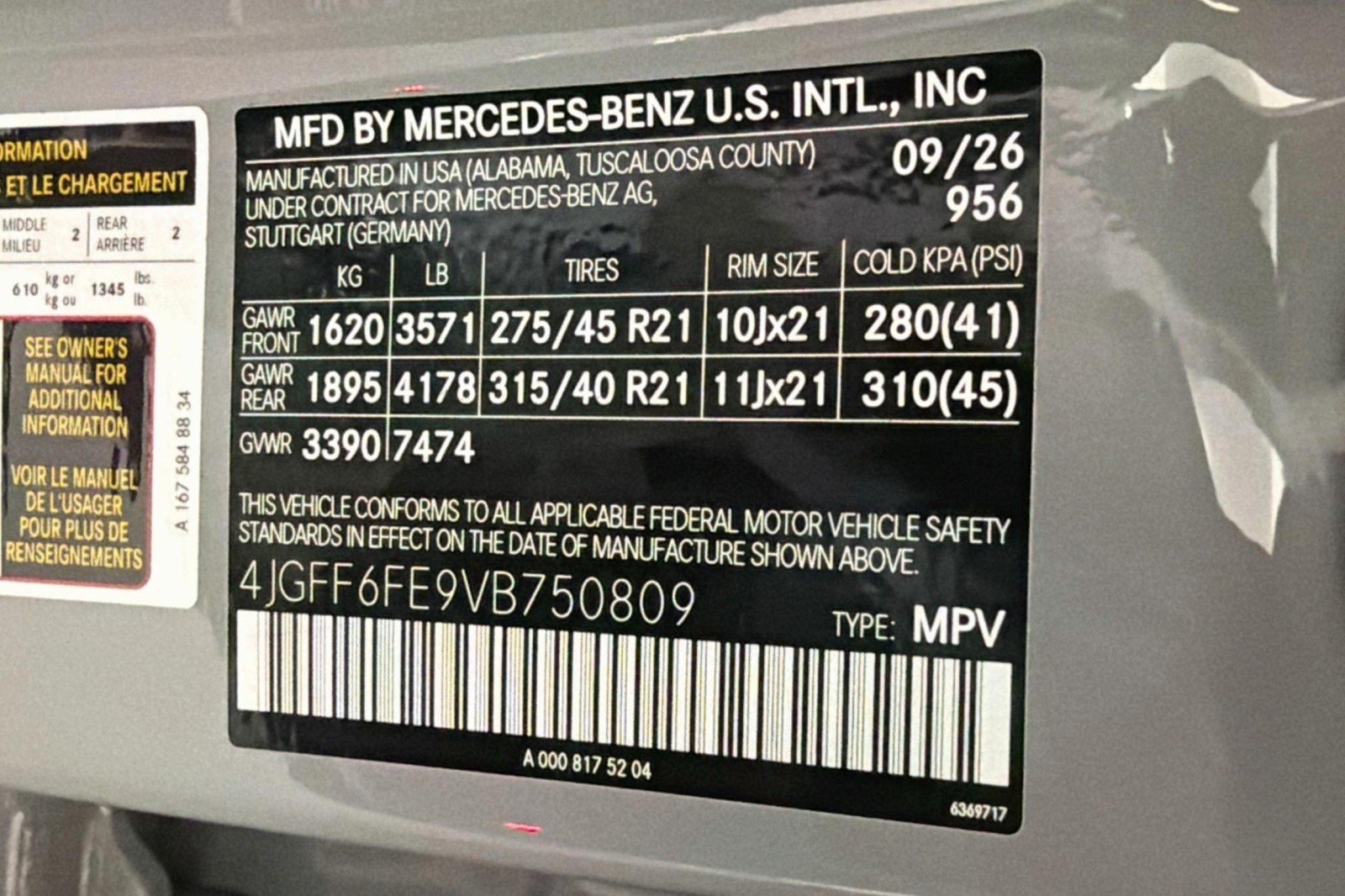 New 2027 MANUFAKTUR Alpine Grey Mercedes-Benz GLS 450 4MATIC® SUV image 27