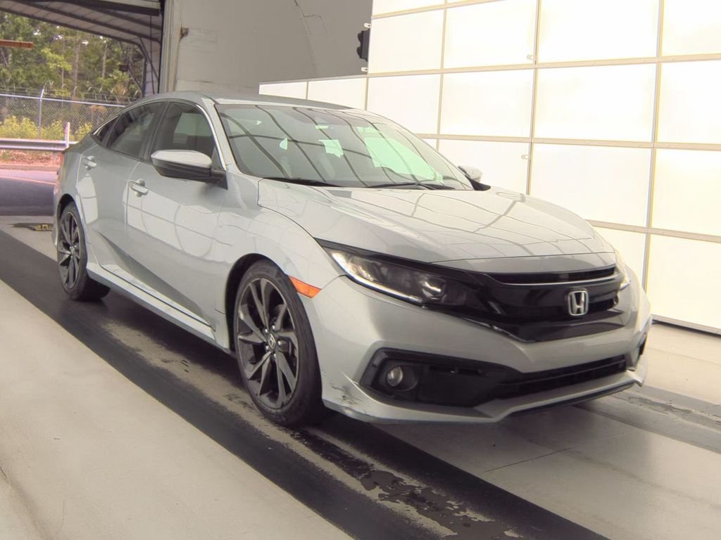 Used 2020 Lunar Silver Metallic Honda Sport image 3
