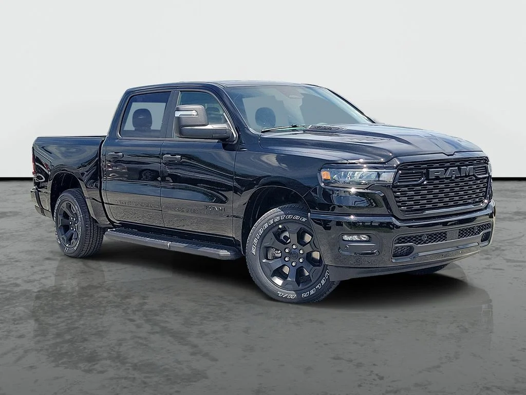 New 2026 Diamond Black Crystal Pearlcoat RAM Express image 1