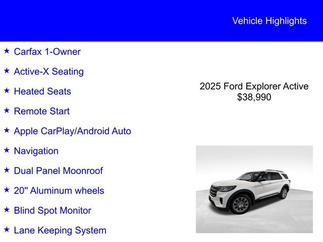 Certified Used 2025 Star White Ford Active image 3