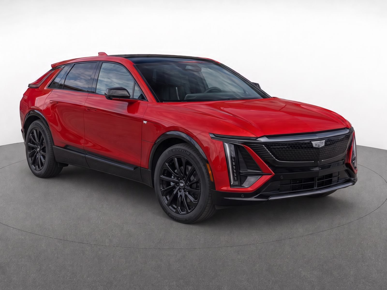 Used 2024 Radiant Red Tintcoat Cadillac Sport 2 image 2
