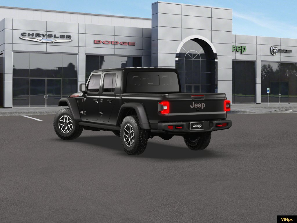 New 2026 Black Clear-Coat Exterior Paint Jeep Rubicon image 5