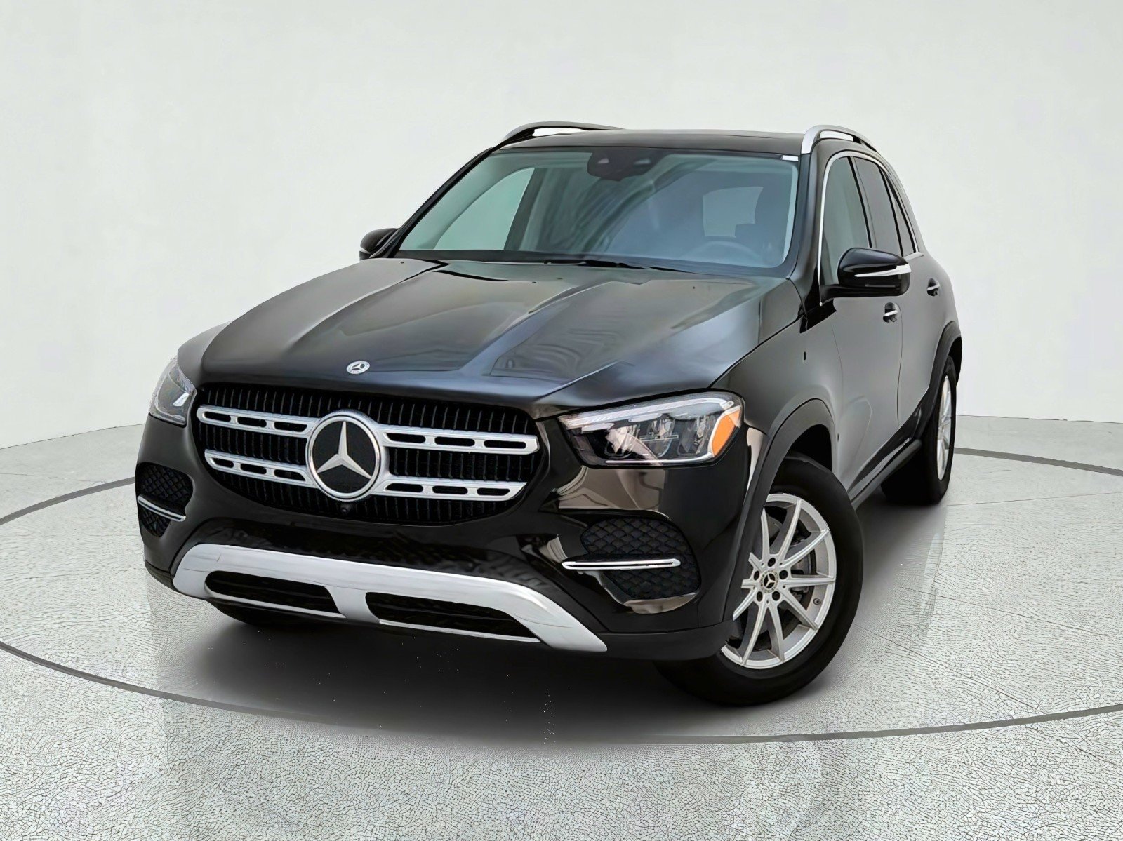 Certified Used 2024 Obsidian Black Metallic Mercedes-Benz GLE 450 image 2