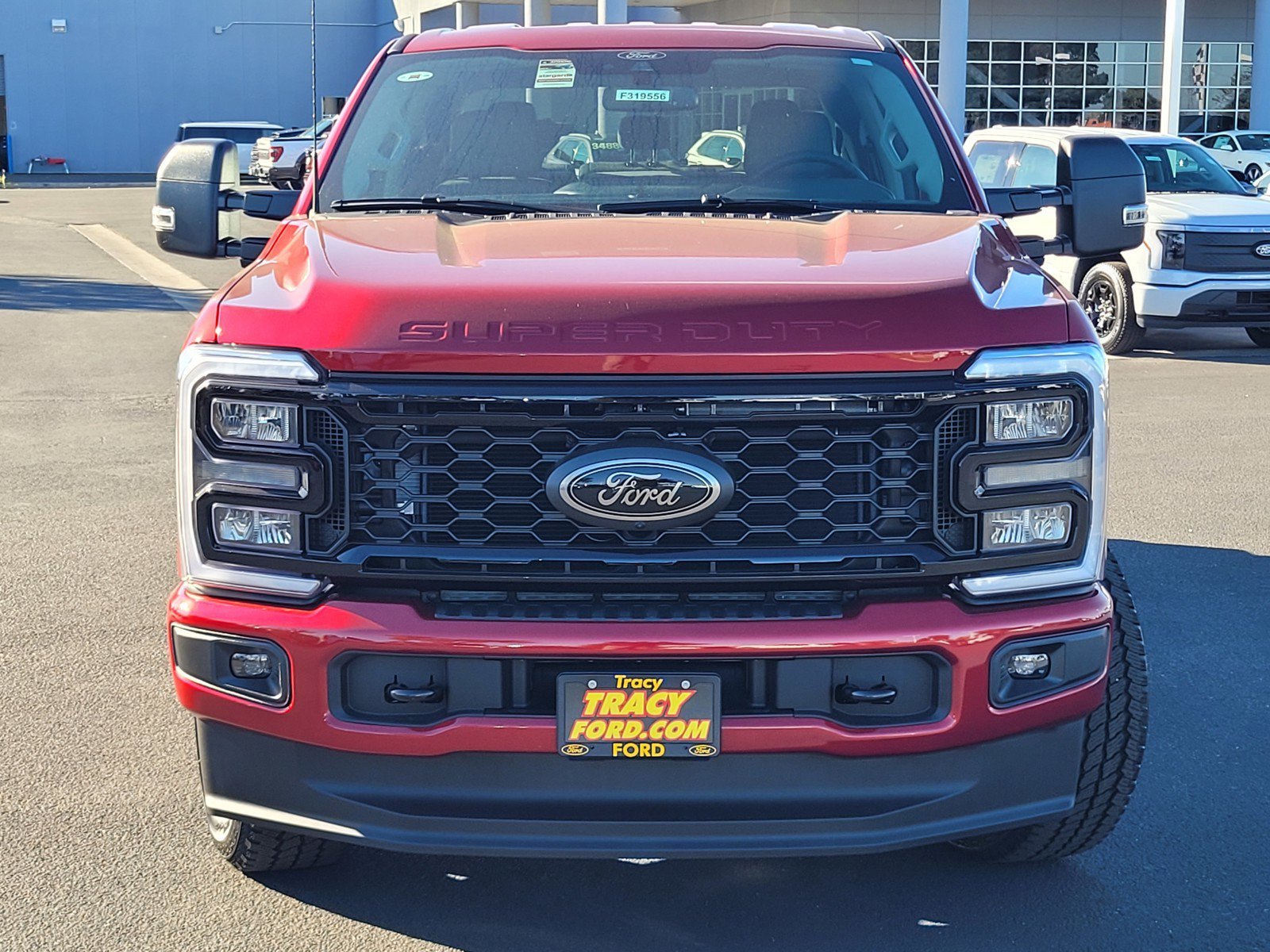 New 2026 Ruby Red Metallic Tinted Clearcoat Ford F-250® XLT image 2