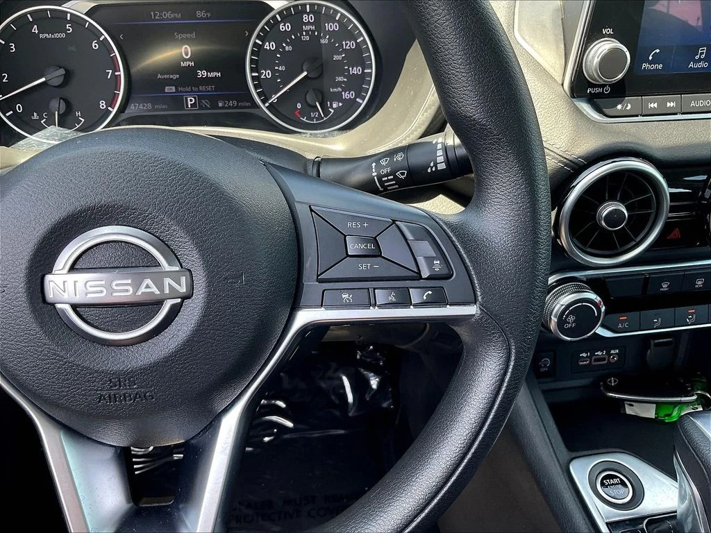 Used 2024 Black Nissan SV image 12
