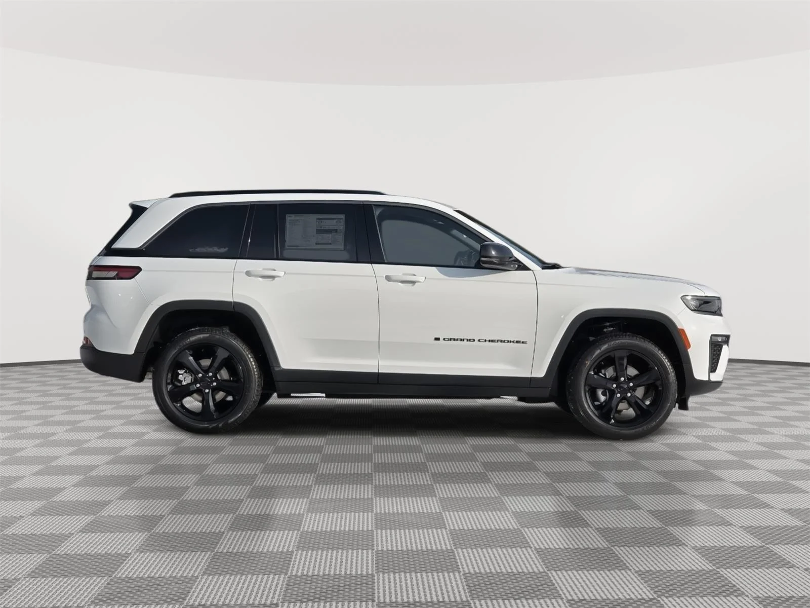 New 2026 Bright White Clear-Coat Exterior Paint Jeep Limited image 8
