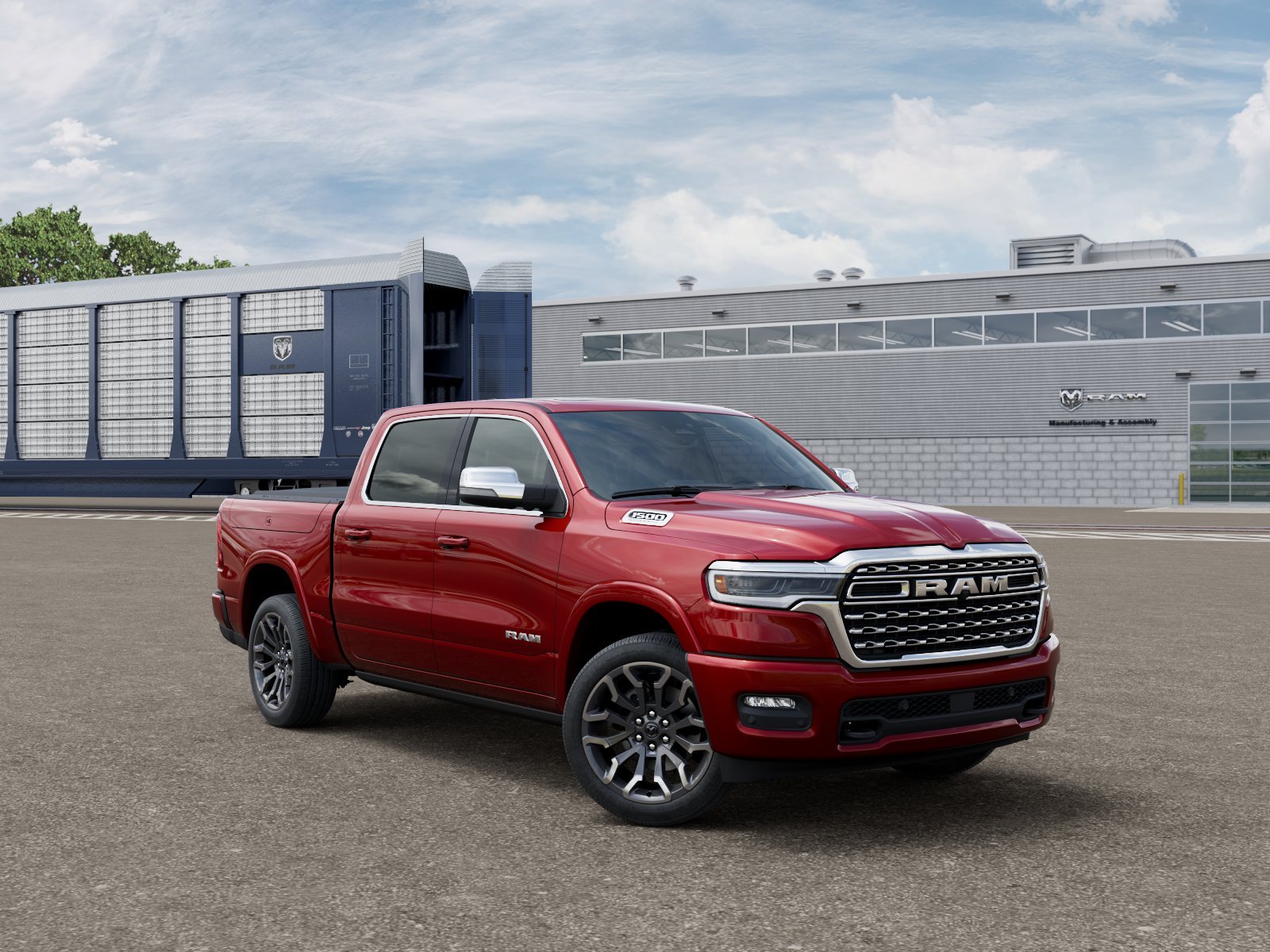 New 2026 Molten Red Pearl-Coat Exterior Paint RAM Limited image 22